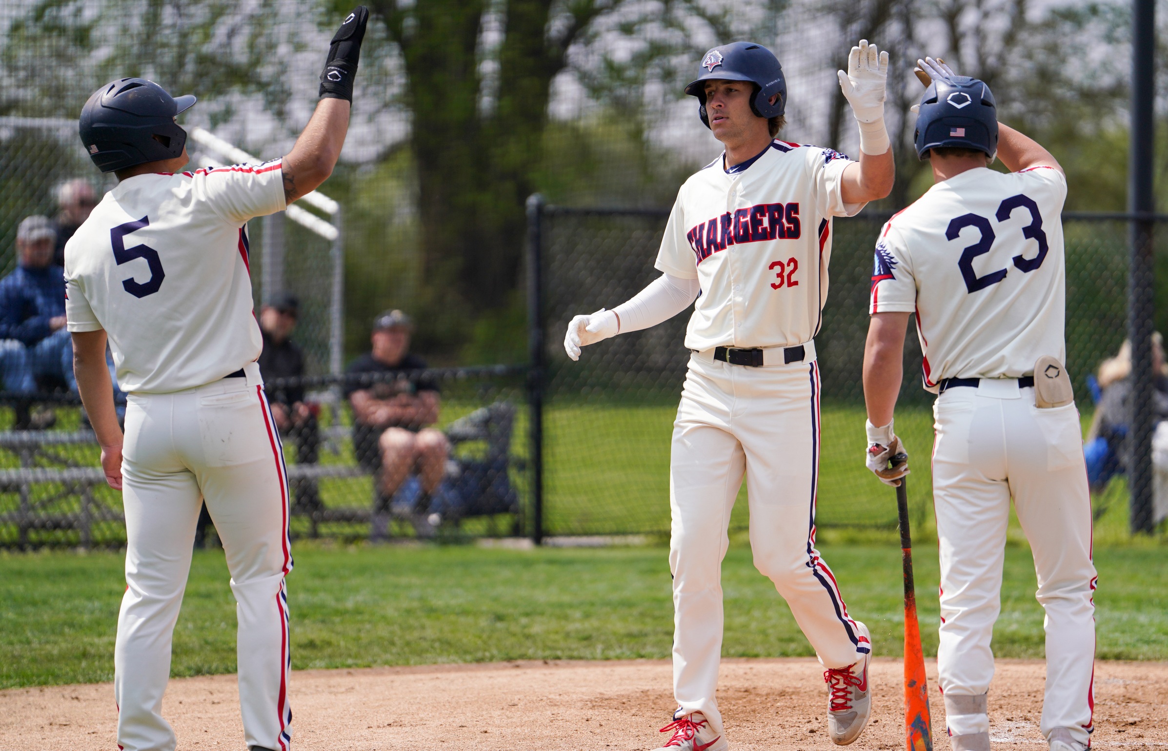 Brown’s Big Day Leads Chargers in Sweep of Oakton