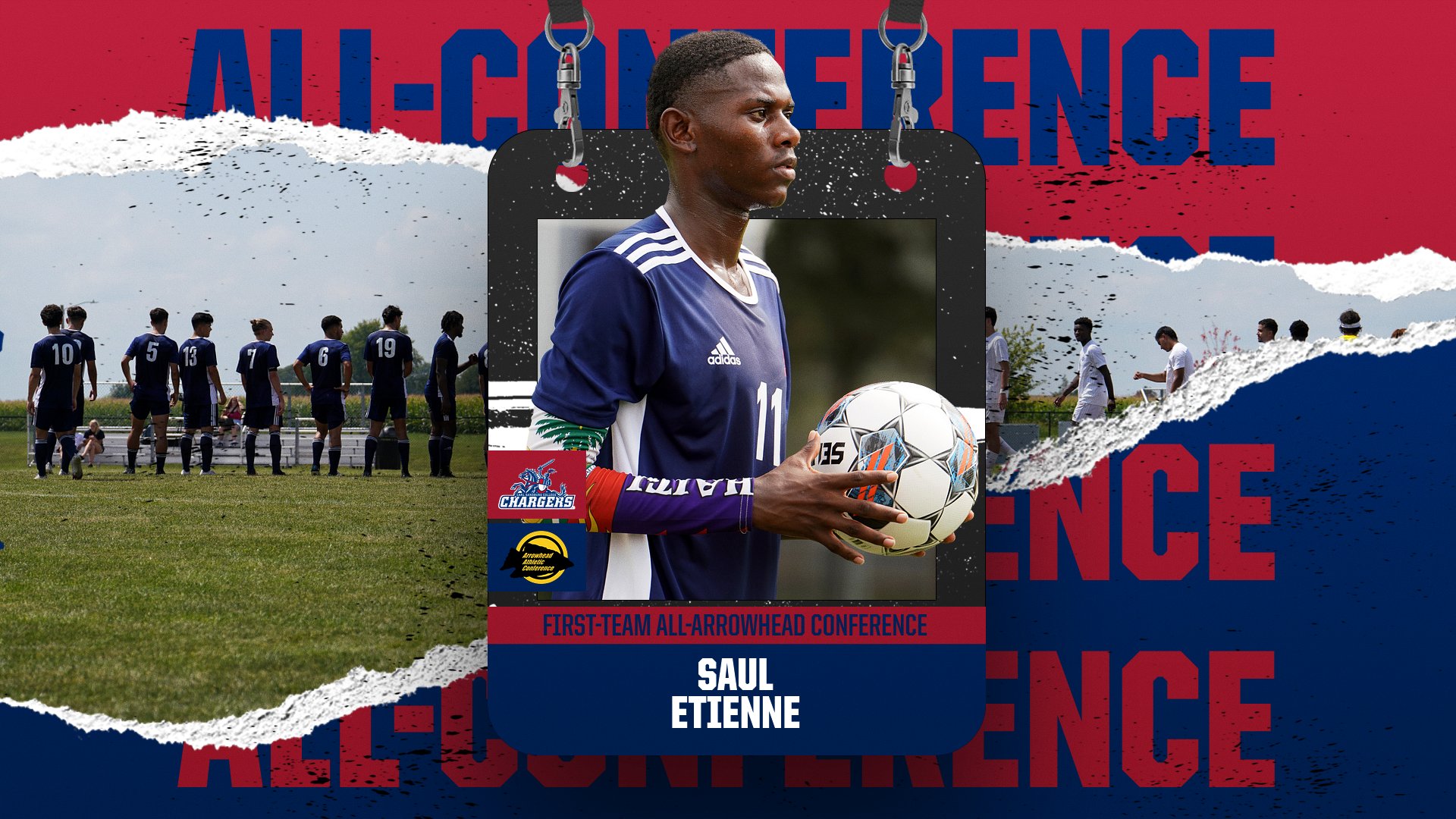 Sandburg Men’s Soccer’s Etienne Voted 1st-Team All-Conference