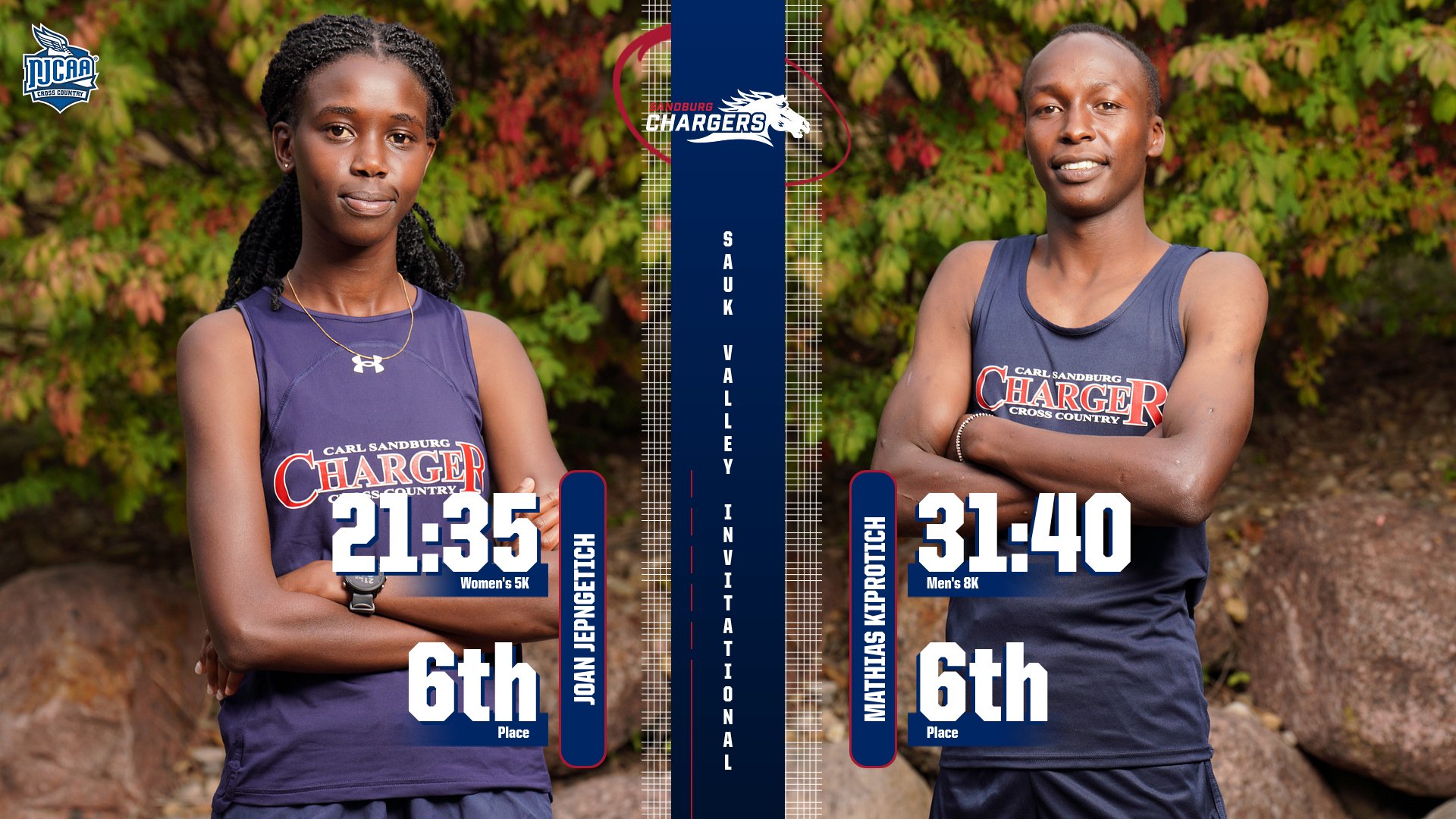 Jepngetich, Kiprotich each 6th for Chargers at Skyhawk Invitational