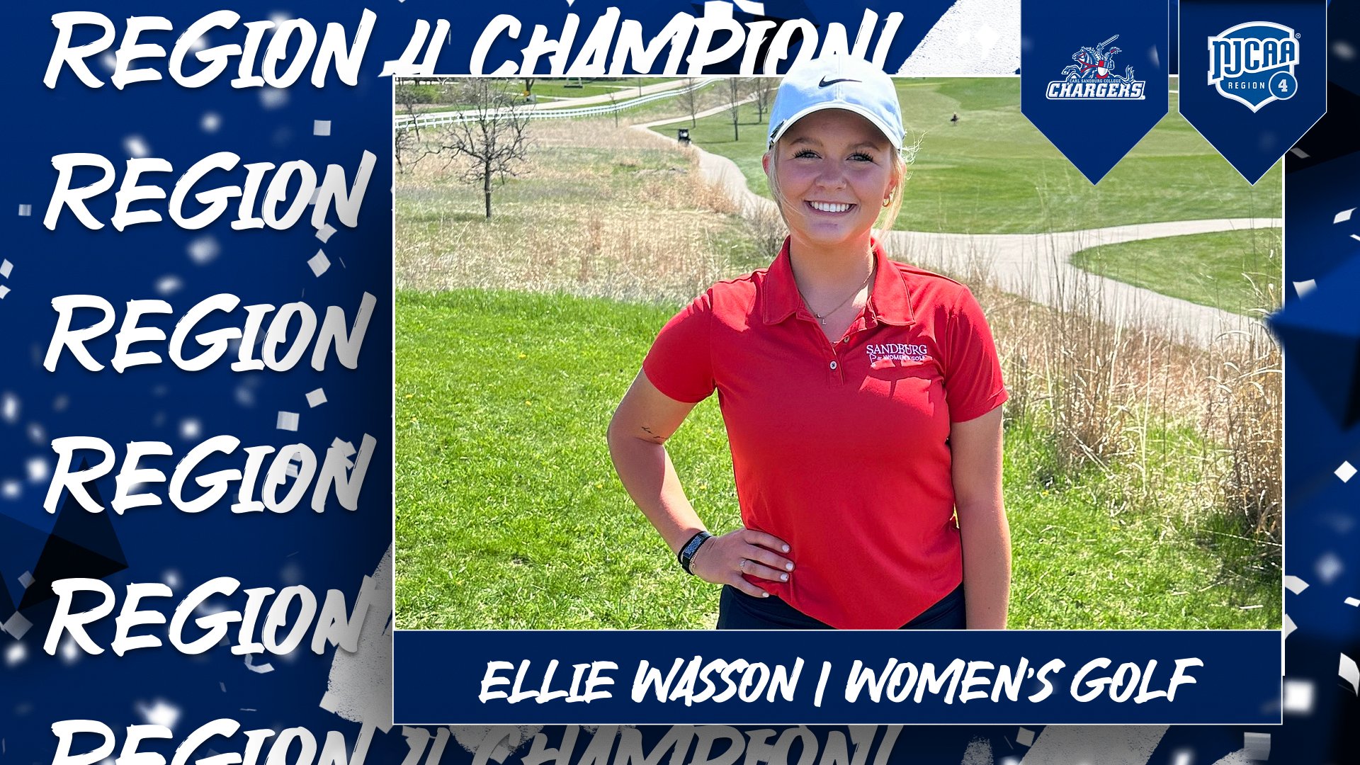 Wasson wins Region 4 women’s golf title behind final-round 82