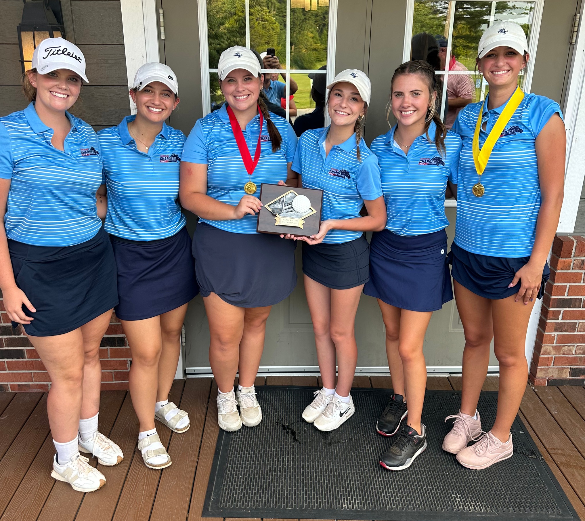 Fahnestock, Hackman help women’s golf take home Charger Invite title